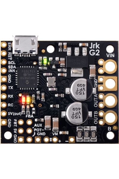 Pololu Jrk G2 18v19 USB Motor Controller with Feedback