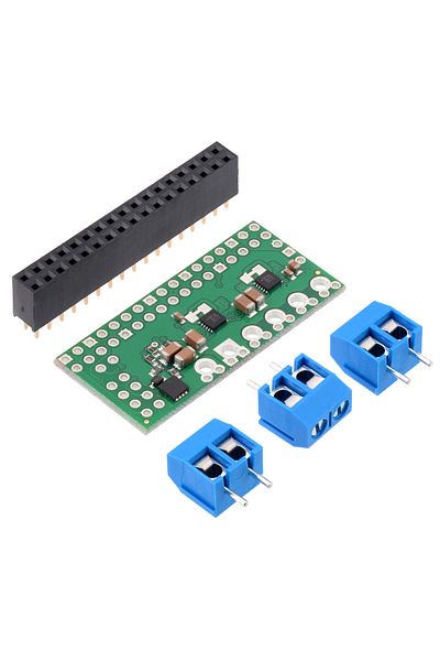 Pololu Dual MAX14870 Motor Driver for Raspberry Pi (Partial Kit)