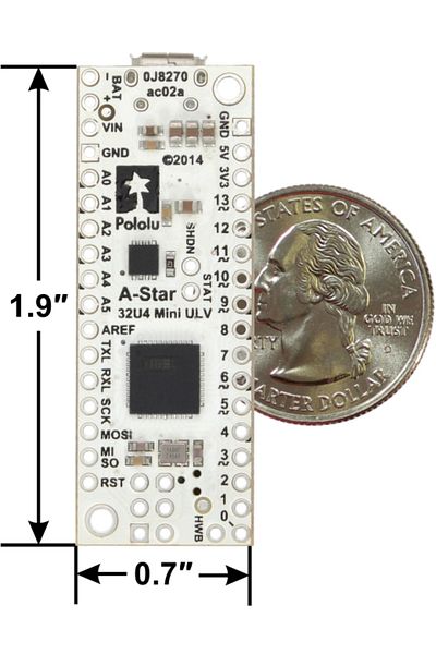Pololu A-Star 32U4 Mini ULV