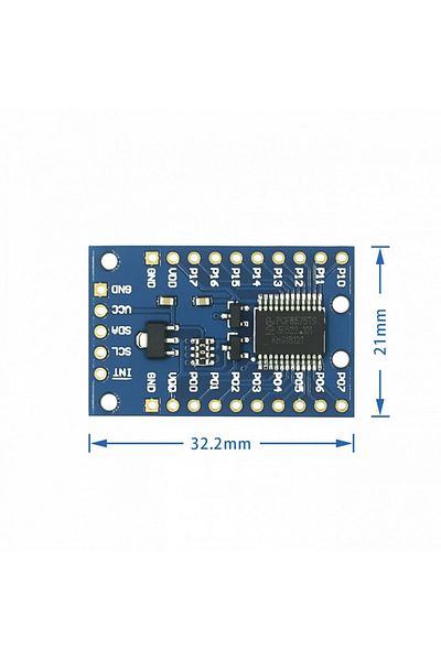 ROBOFUN PCF8575 Remote 16 Bits I2C IIC SMBus I/O Expand
