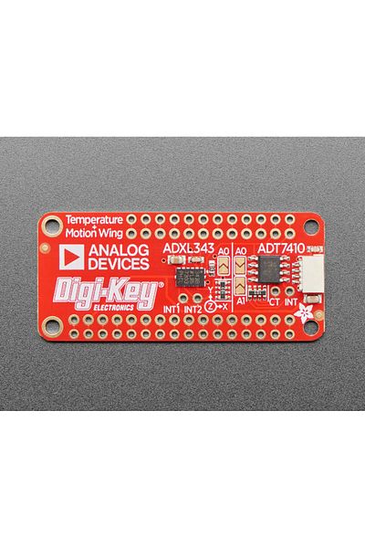 Adafruit Adxl343 Adt7410 Featherwing Sensor