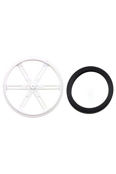 Pololu Wheels 90x10mm - White