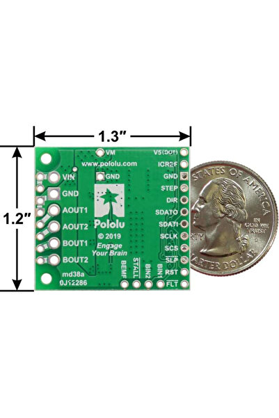 Pololu High power stepper motor driver, Pololu 36v4