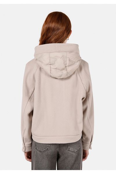 Colin's Regular Fit Hooded Women's Beige Coat