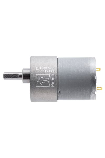 Pololu electric motor 30:1 37Dx52L 12V, helical gear
