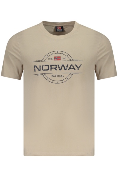 Norway Tricou bărbătesc, cu imprimeu grafic, confecționat din bumbac, croială...