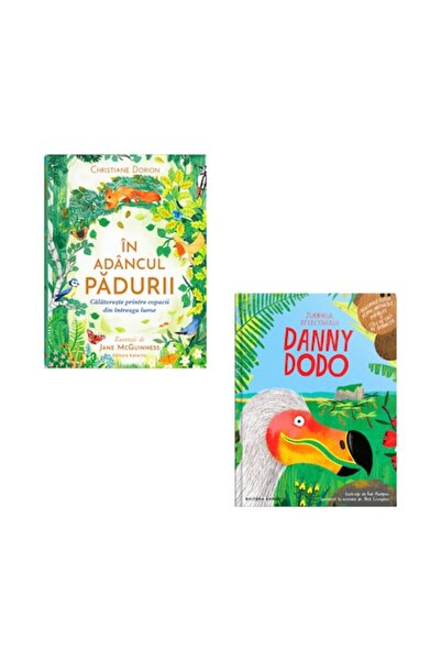 Editura Katartis Enciclopedii, Set 2 carti, Padurea si animalele