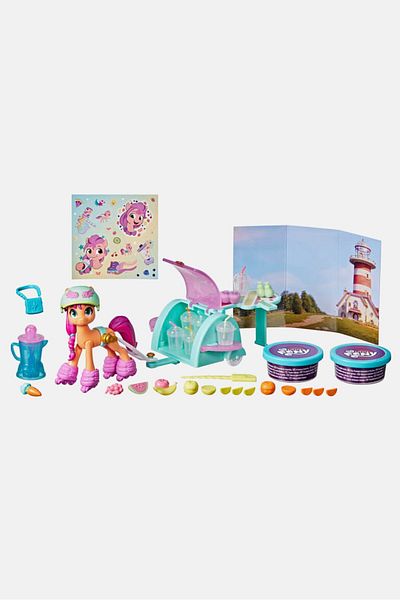Hasbro My Little Pony Movie Sparkling Scenes Sunny, Pink