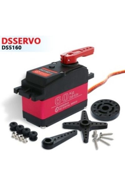 ROBOFUN Digital Servo DSSERVO DS5160 Metal 60KG 180 Degrees Water and Fire Resistant