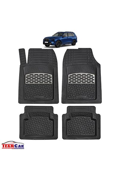 TEAMCAR ® Car Mats Tray Type Compatible Bmw X7 G07 (2018–2025) Carbon