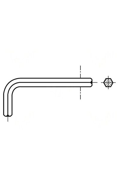 TME 1.5 mm Allen key