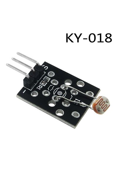 ROBOFUN KY-018 Photoelectric Resistance Sensor Module (Light Sensor)