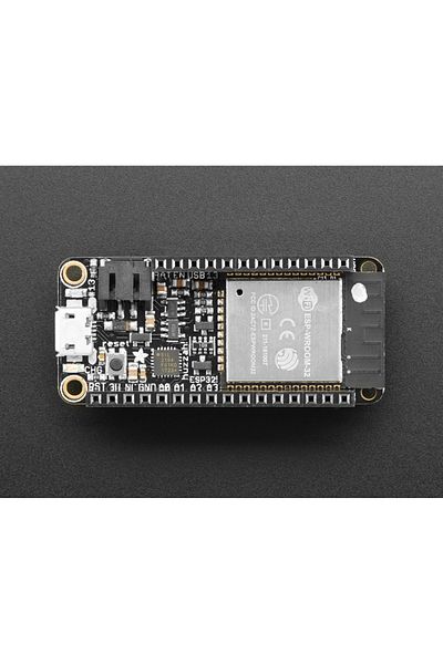 ROBOFUN Adafruit HUZZAH32 – Assembled Feather ESP32 Board - with Stacking Connectors