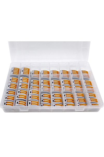 ROBOFUN 60PCS Quick Connector Kit in Plastic Box
