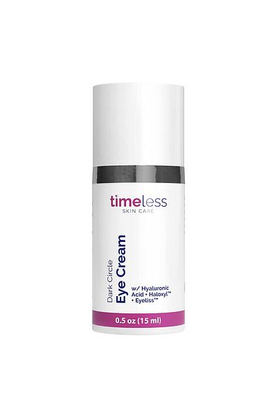Timeless Dark Circle Eye Cream with Hyaluronic Acid and Eyeliss, 15ml