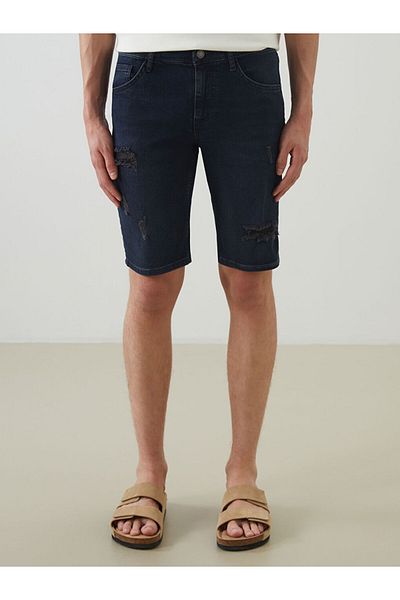 LC Waikiki Men's Super Skinny Fit Jeans Shorts