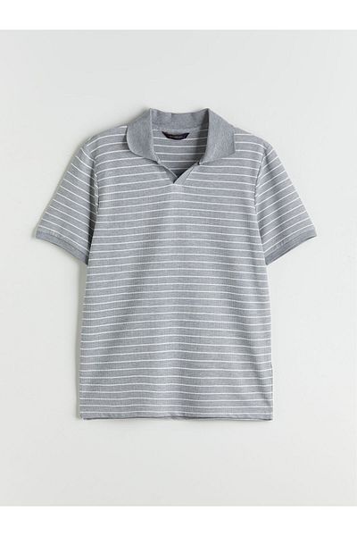 LC Waikiki Polo Neck Striped Men's T-Shirt