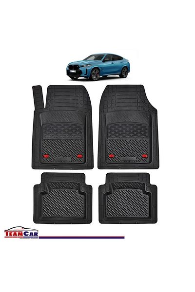 TEAMCAR ® Car Mats Tray Type Compatible BMW X6 G06 SUV Coupé (2019–2025)