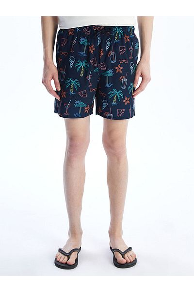 LC Waikiki Νέα σεζόν Κισά Μήκος Ανδρικό Μαγιό με σχέδιο - S5CI29Z8