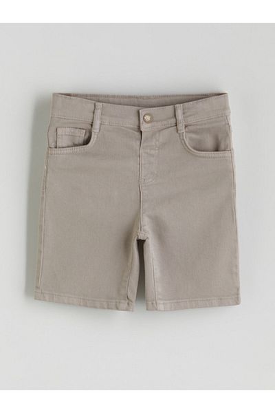 LC Waikiki Elastic Waist Boy's Gabardine Shorts
