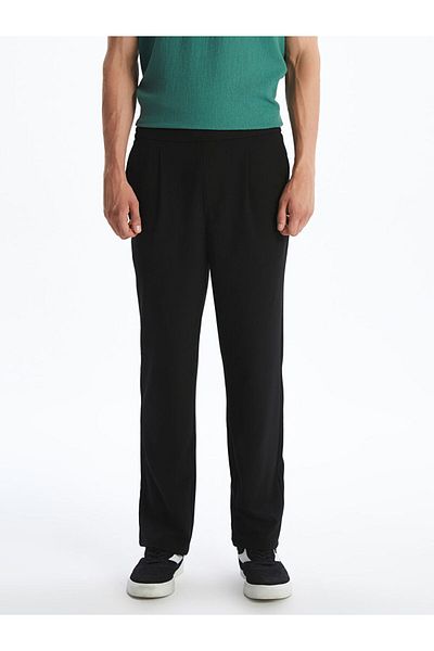 LC Waikiki Xside Men's Black Standard Fit Trousers