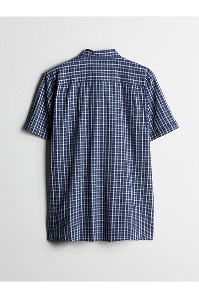 LC Waikiki Regular Fit Short Sleeve Plaid Poplin Men's Shirt
