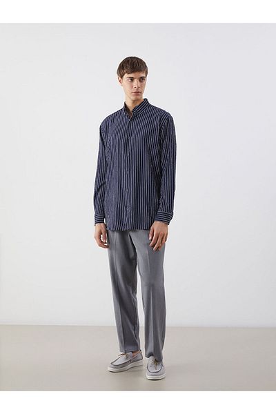 LC Waikiki Slim Fit Striped Men's Shirt