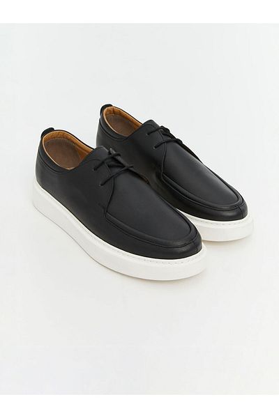 LC Waikiki Koor Black Genuine Leather Men's Classic Shoes