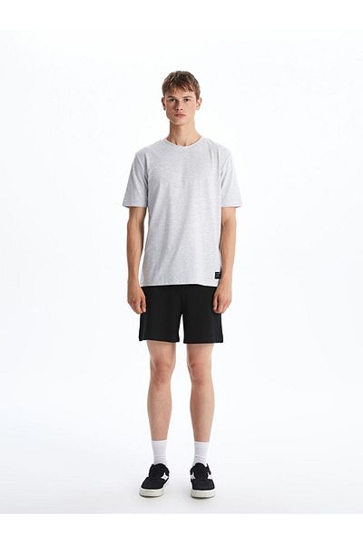 LC Waikiki New Season Crew Neck Combed Cotton Men's T-Shirt - S5N342Z8