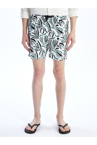 LC Waikiki Short Length Patterned Men's Sea Shorts