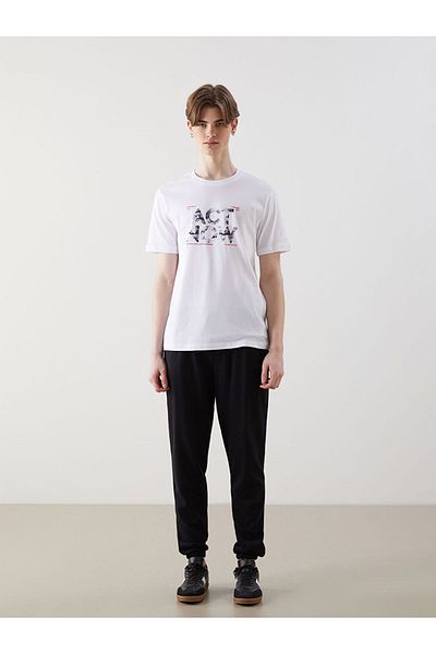 LC Waikiki Crew Neck Printed Men's T-Shirt
