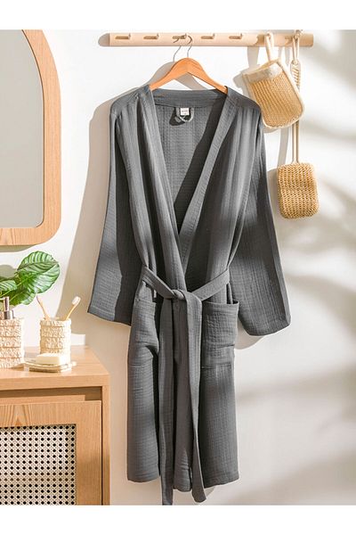 LC Waikiki Cotton Muslin Bathrobe