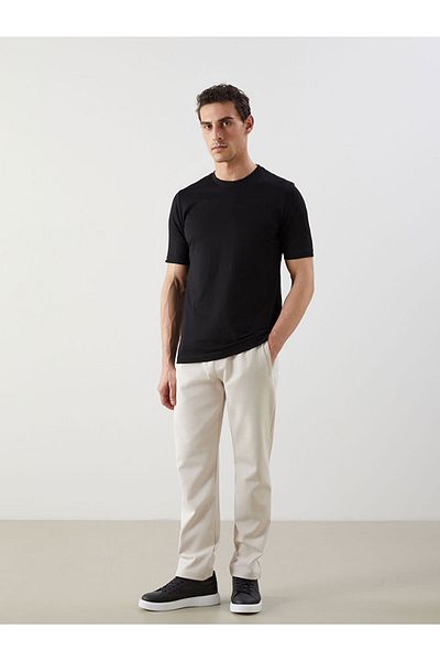 LC Waikiki New Season Crew Neck Combed Cotton Ανδρικό Tisort - W52039Z8