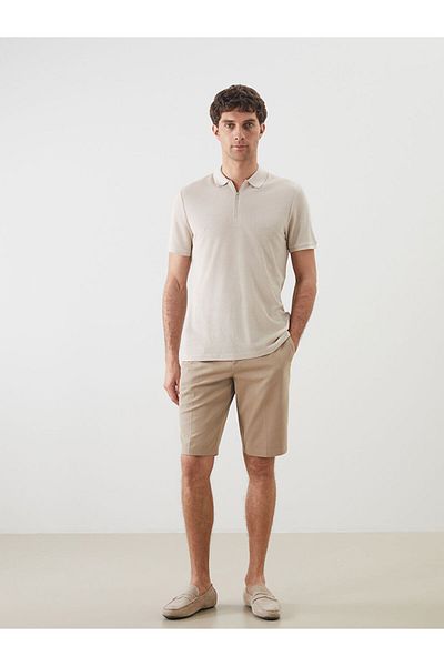 LC Waikiki Ανδρικό μπλουζάκι με κοντό μανίκι Polo Neck New Season - S5FH92Z8