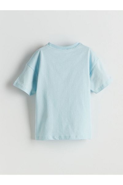 LC Waikiki Crew Neck Printed Boy's T-Shirt