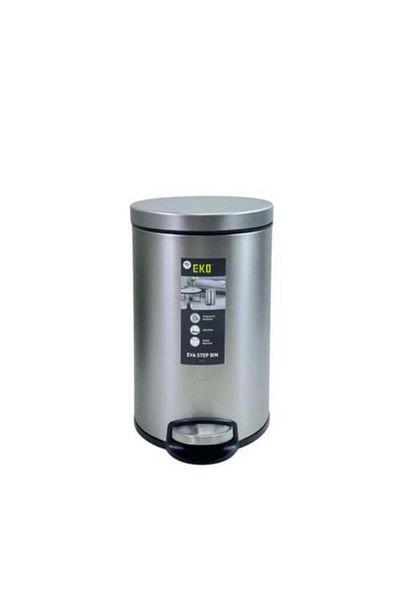 EKO Eco Modern Daas Trash Container, 5 Liters, Steel EK911511