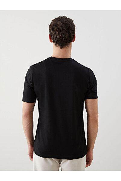 LC Waikiki Plus Size Crew Neck Combed Cotton Men's T-Shirt