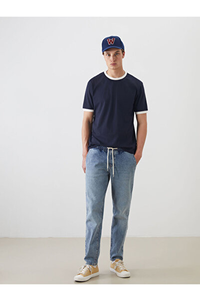 LC Waikiki بنطلون جينز رجالي مستقيم من إنديجو