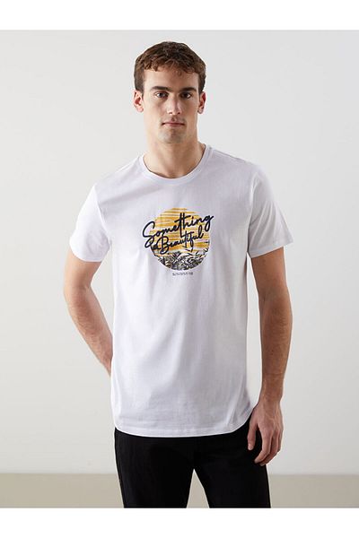 LC Waikiki Crew Neck Printed Men's T-Shirt
