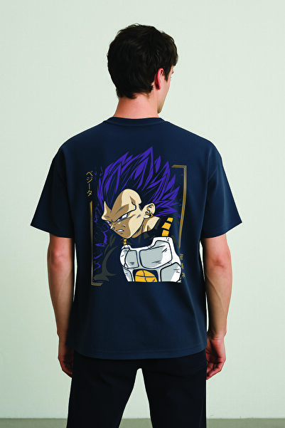 By Caspita Fashion Μπλουζάκι Lenithra Dragon Ball Vegeta Anime με στάμπα Unis...