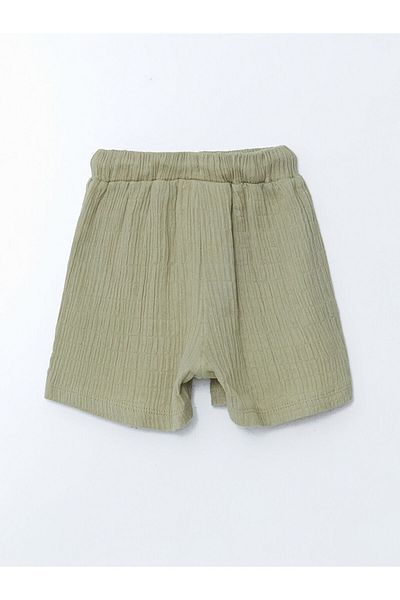 LC Waikiki Baby Boy Shorts with Elastic Waist and Pockets