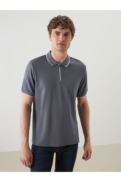 LC Waikiki Νέα σεζόν Polo Neck Kisa Sleeve Ανδρικό Tisort - S5FI12Z8