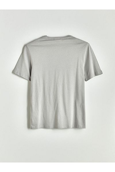 LC Waikiki Crew Neck Printed Combed Cotton Men's T-Shirt