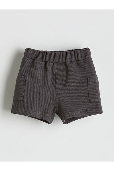 LC Waikiki Baby Boy Shorts with Elastic Waist and Pockets
