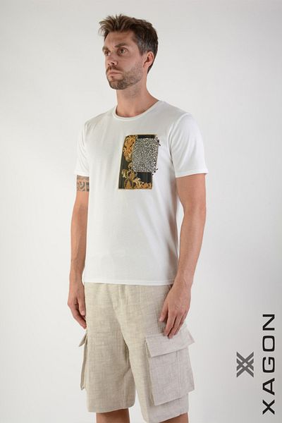EXAGON Tricou Tasca Fantasia - Xagon - Alb, M