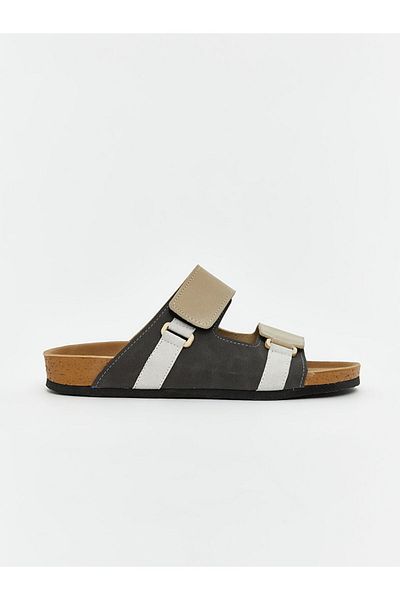 LC Waikiki Papuci pentru bărbați cu velcro cu bandă dublă