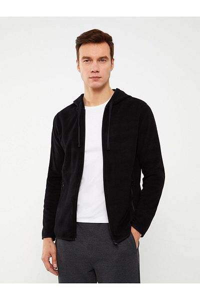 LC Waikiki Hooded Long Sleeve Men's Sports Cardigan