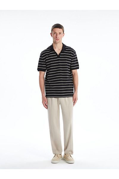 LC Waikiki Polo Neck Striped Men's T-Shirt