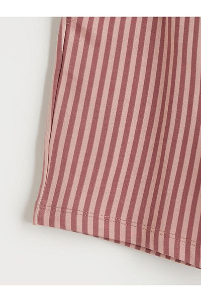 LC Waikiki Elastic Waist Striped Boy's Shorts