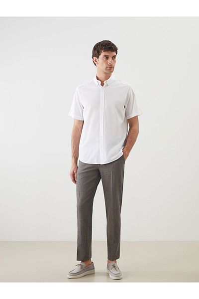 LC Waikiki Regular Fit Linen Blended Men's Shirt